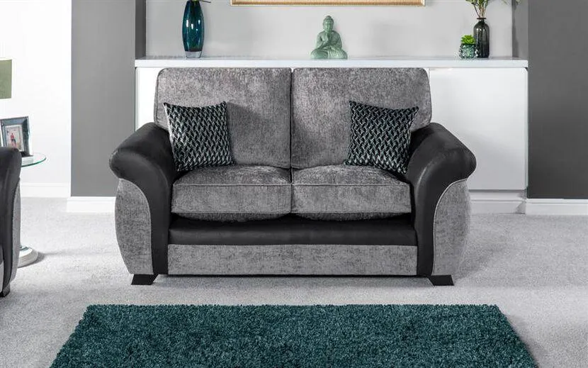 Kadie Fabric 2 Seater Standard Back Sofa