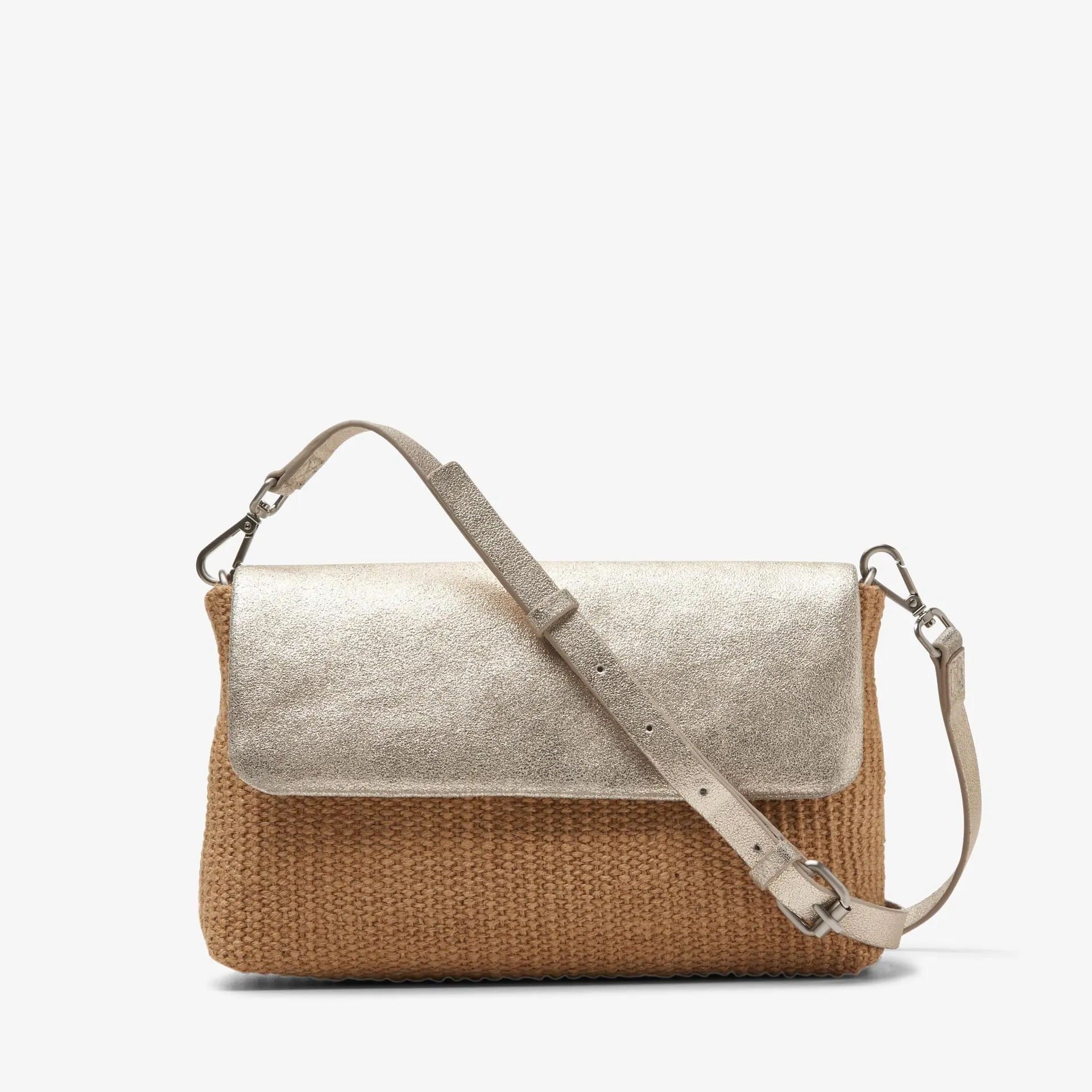 Summery Small Champagne Leather