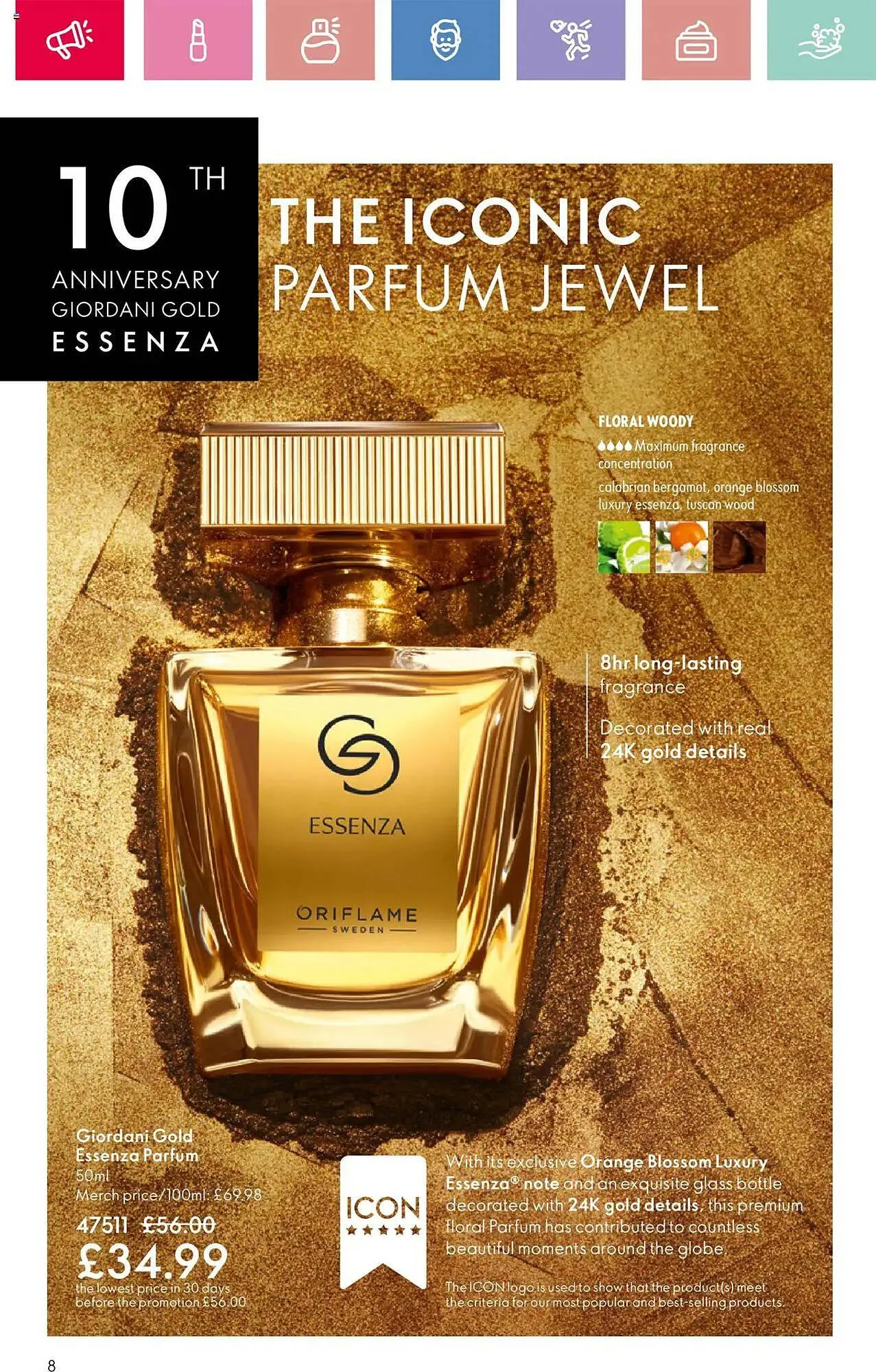 Oriflame leaflet from 17 April to 7 May 2025 - Catalogue Page 8