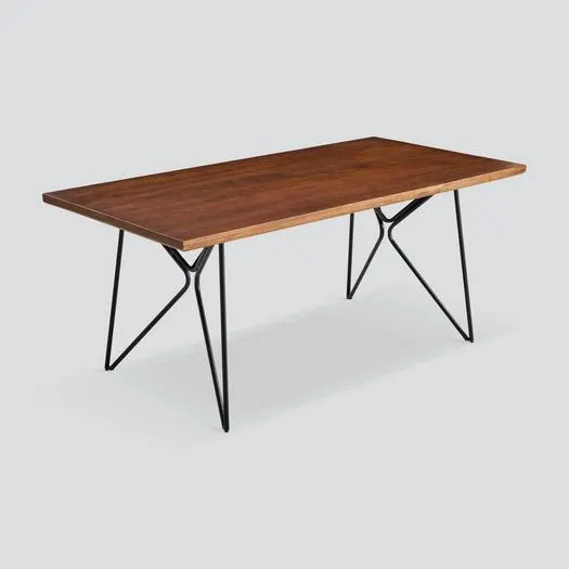 Vela Mango Wood 6 Seater Dining Table