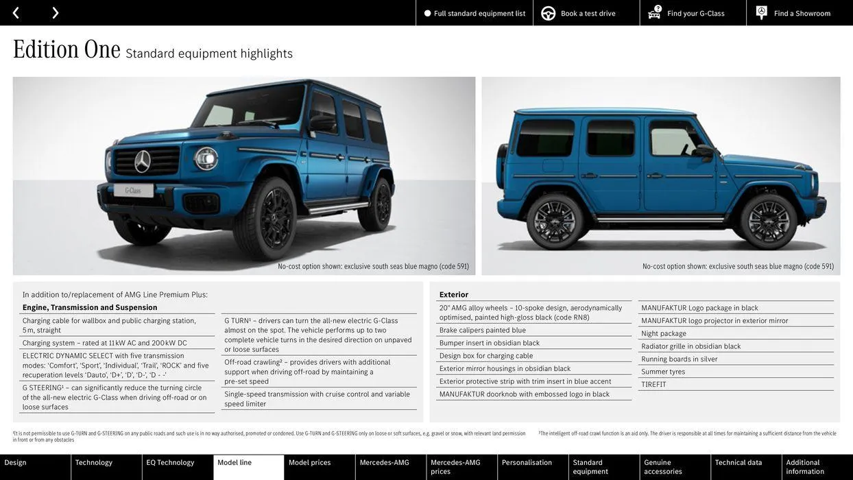 Mercedes Benz New G-Class from 10 August to 10 August 2025 - Catalogue Page 26