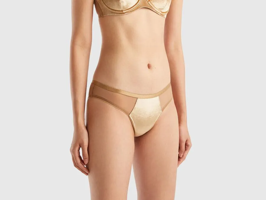 Velour Brazilian briefs