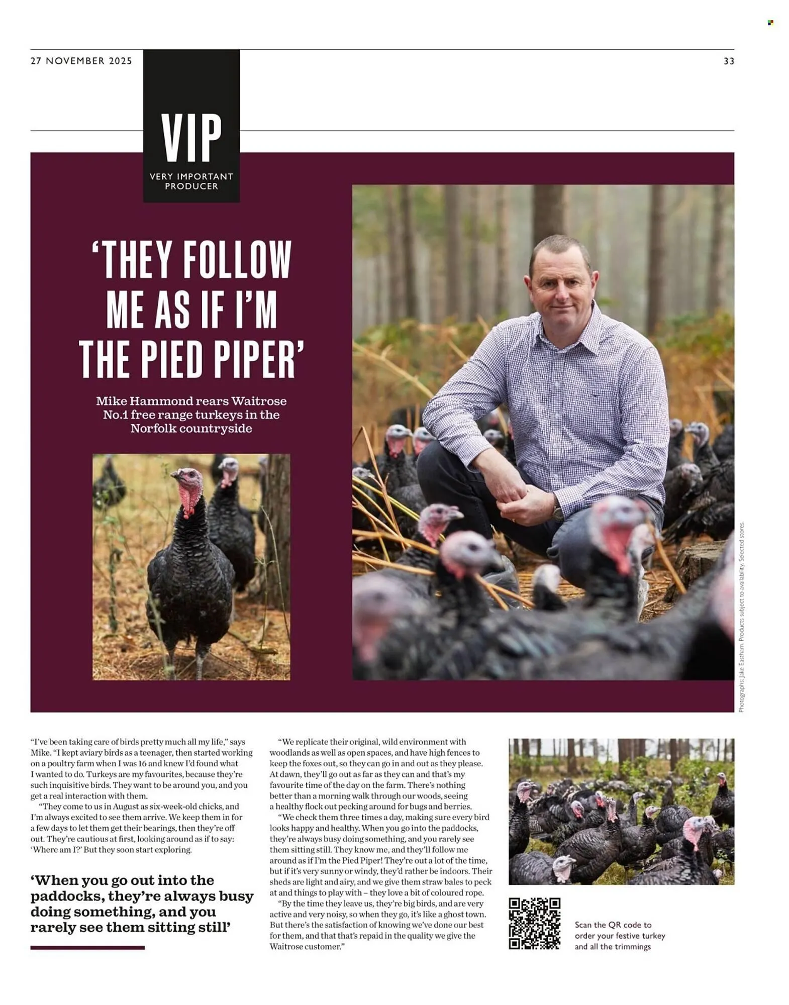 Waitrose catalogue from 26 November to 3 December 2025 - Catalogue Page 33