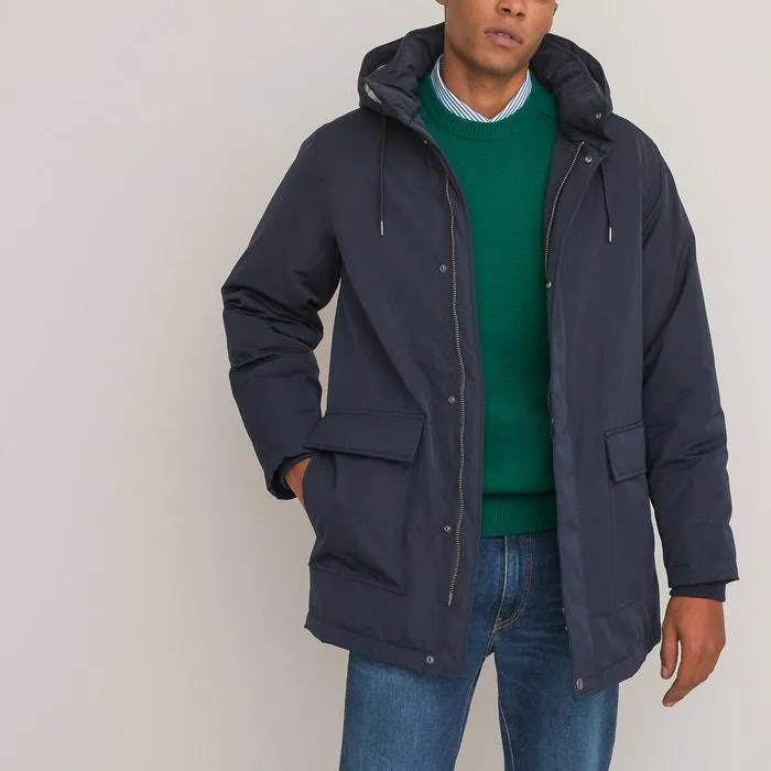 Warm High Neck Parka