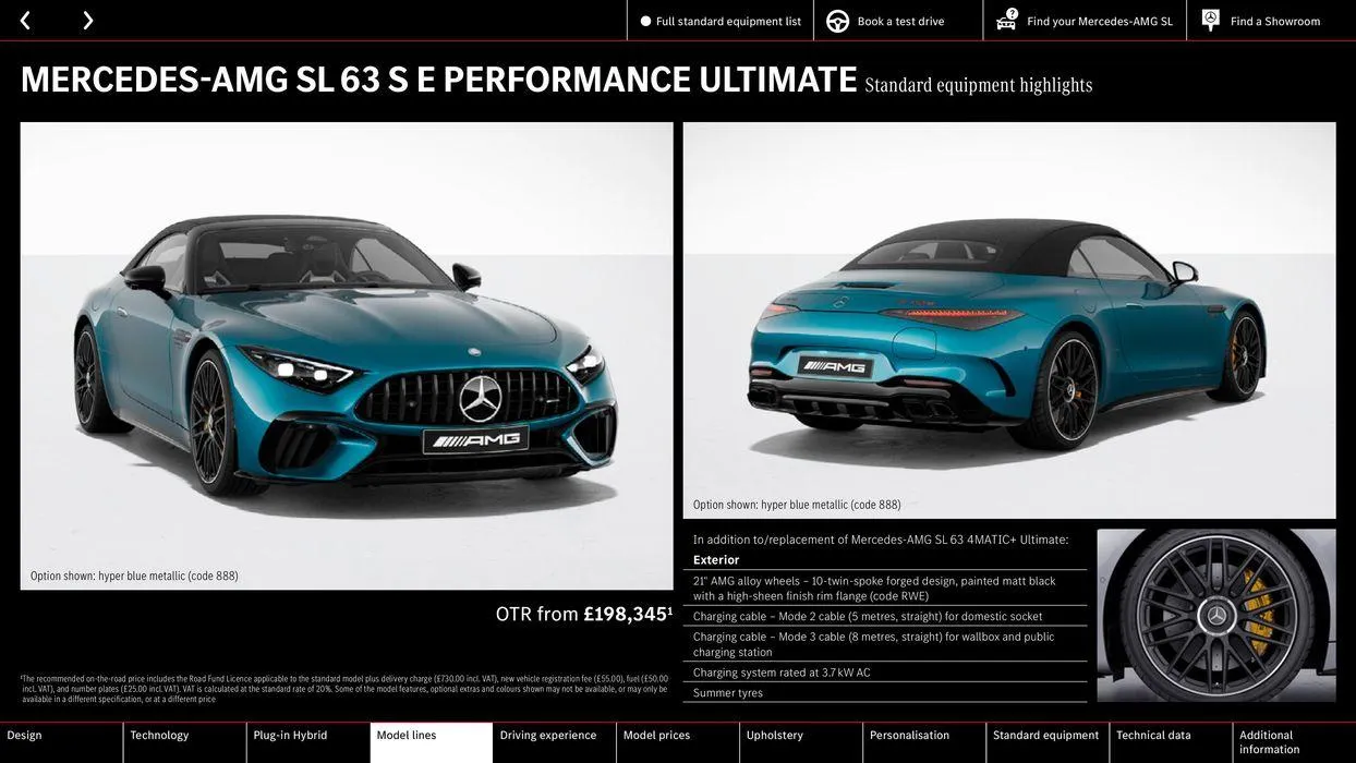 Mercedes-AMG SL from 24 August to 24 August 2025 - Catalogue Page 40