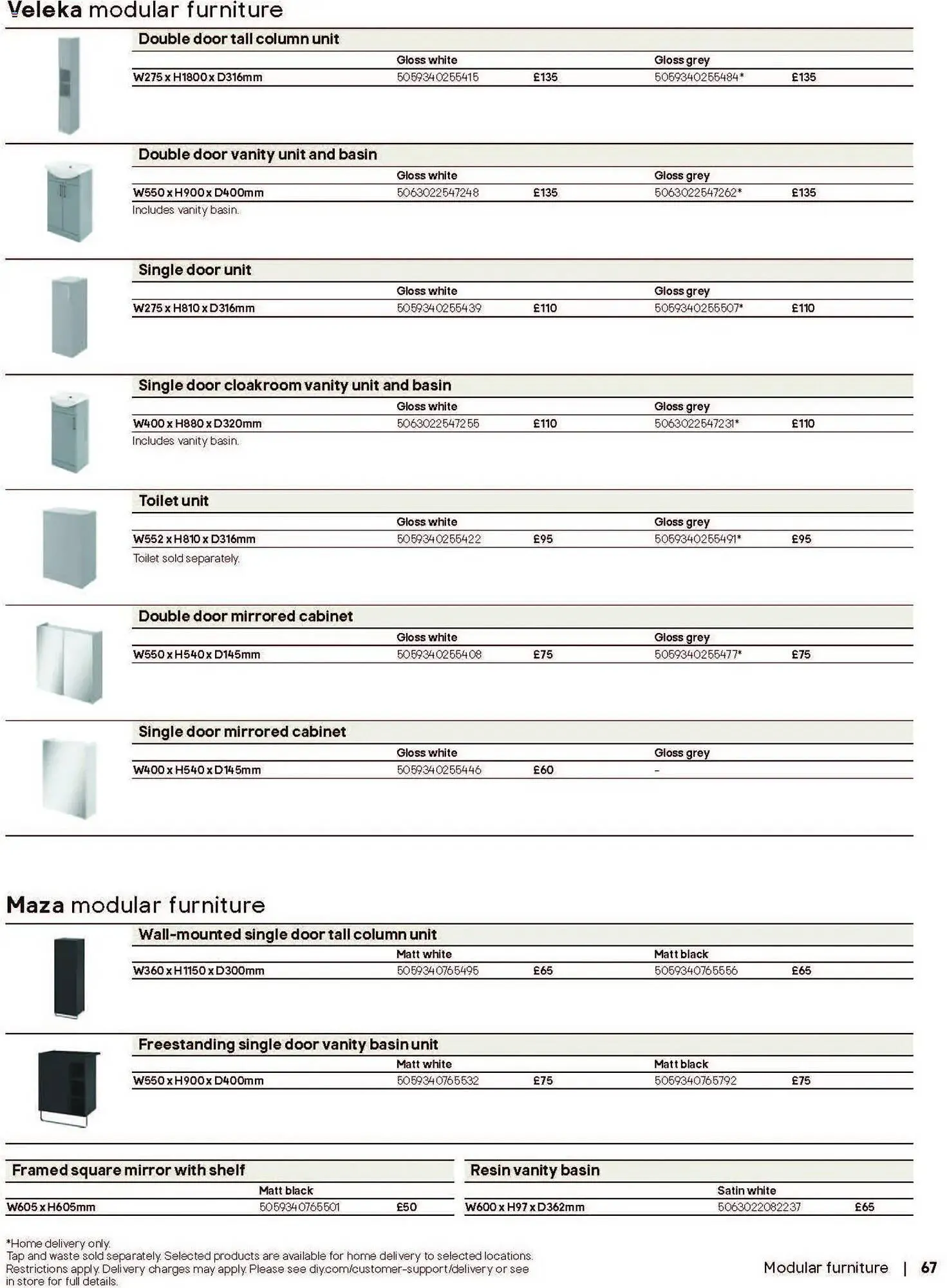 B&Q brochure from 16 December to 1 July 2026 - Catalogue Page 67