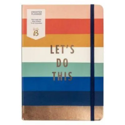 Busy B Lets Do This Undated Planner