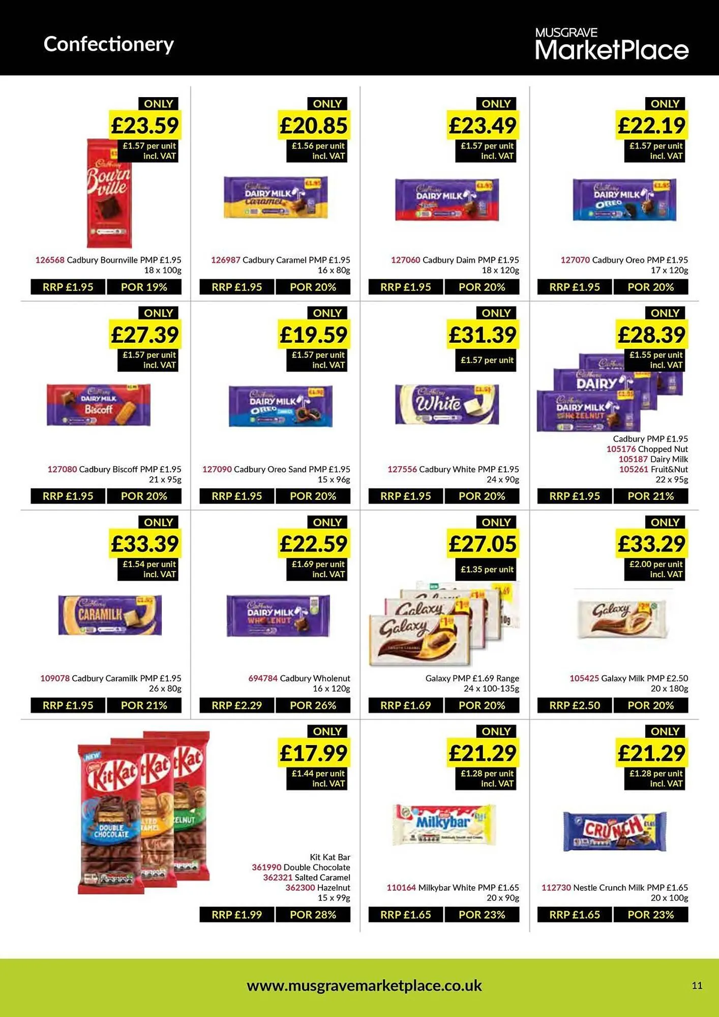 Musgrave MarketPlace leaflet from 27 October to 16 November 2025 - Catalogue Page 11