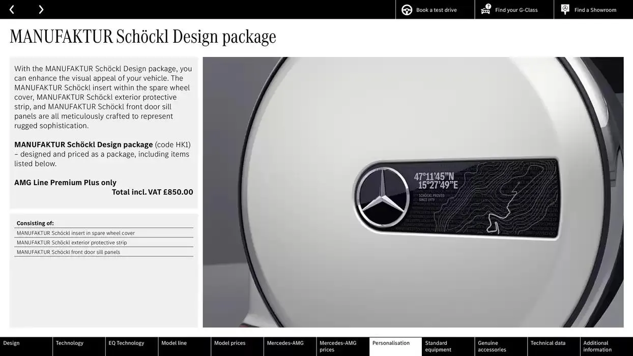 Mercedes Benz New G-Class from 11 October to 11 October 2025 - Catalogue Page 69