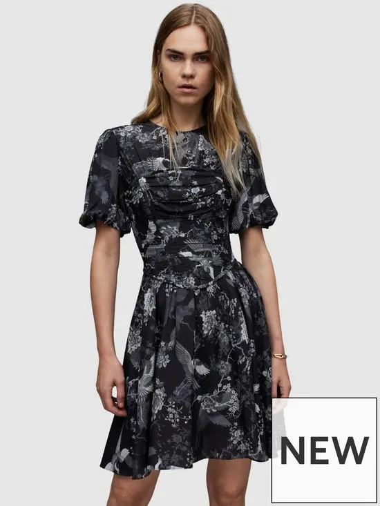 Ali Peggy Dress - Black