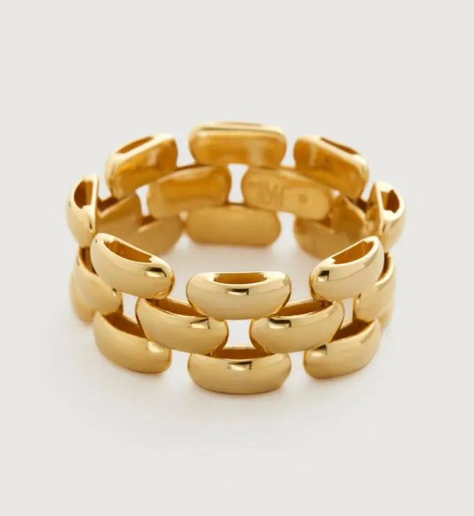 Heirloom Woven Chain Ring