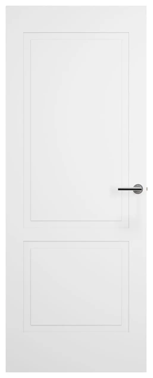 Wickes Harrington White Shallow Moulded 2 Panel Semi Solid Internal Door - 1981mm