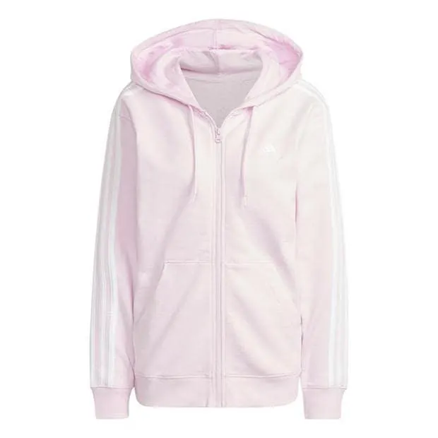 3 Stripe Zip Track Hoodie Ladies