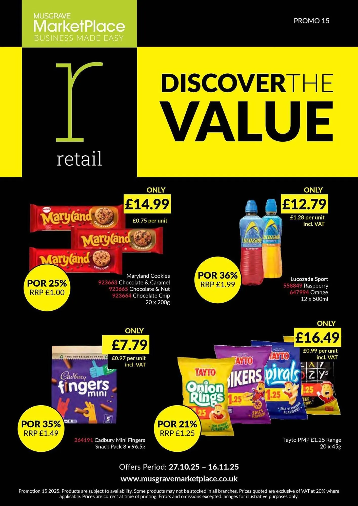 Musgrave MarketPlace leaflet - 1