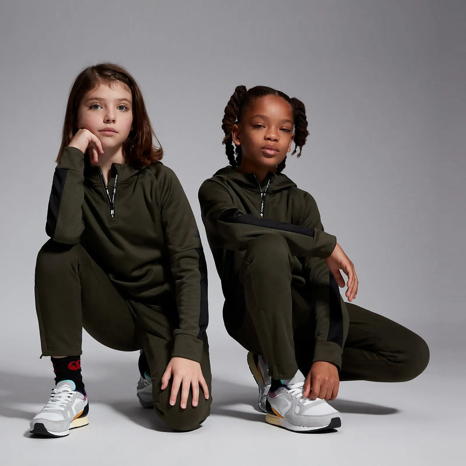 JUNIOR UNISEX OVERHEAD TRAINING HOODY GREEN