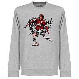 Maldini Script Sweatshirt - Grey