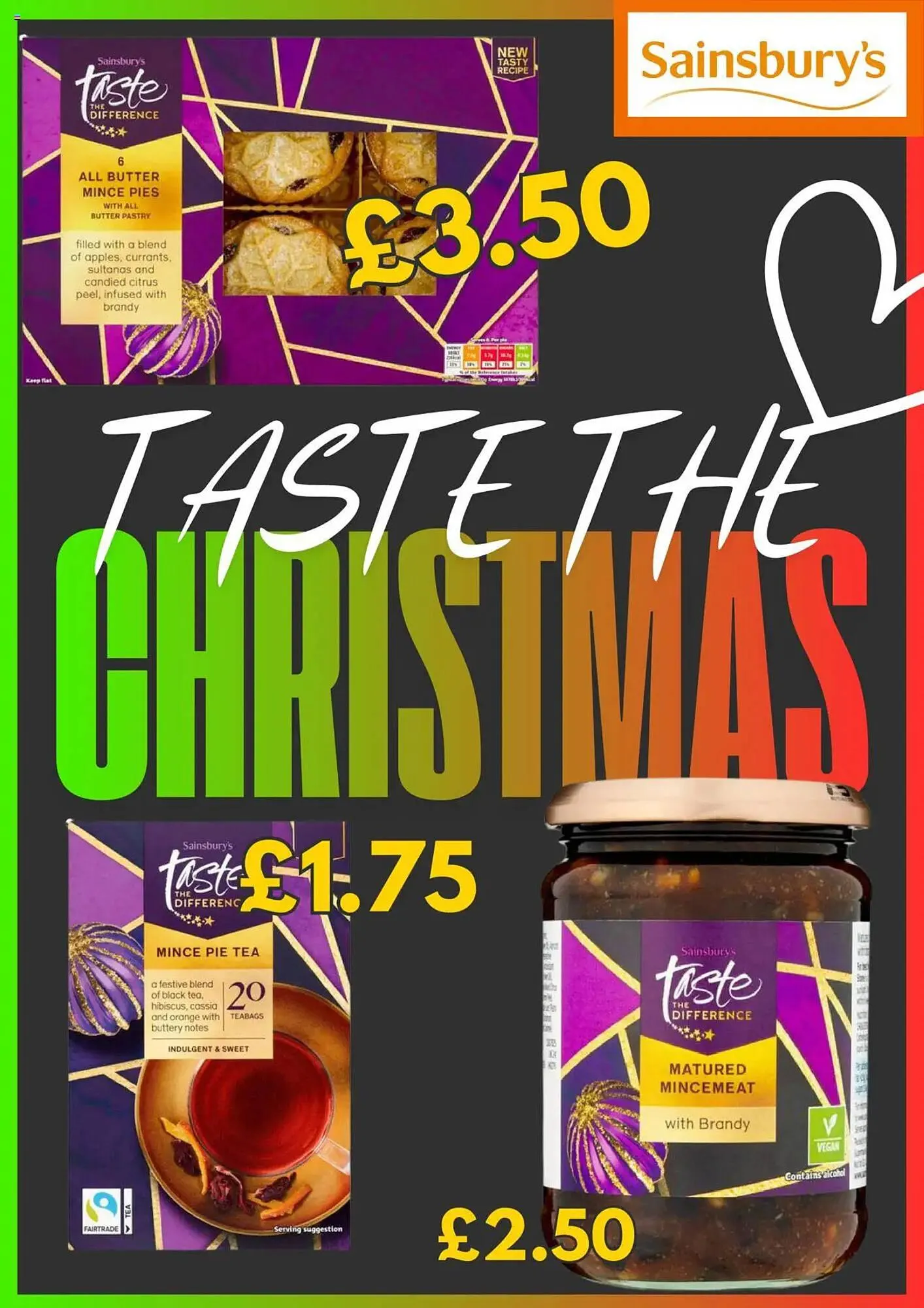 Sainsburys leaflet - 1