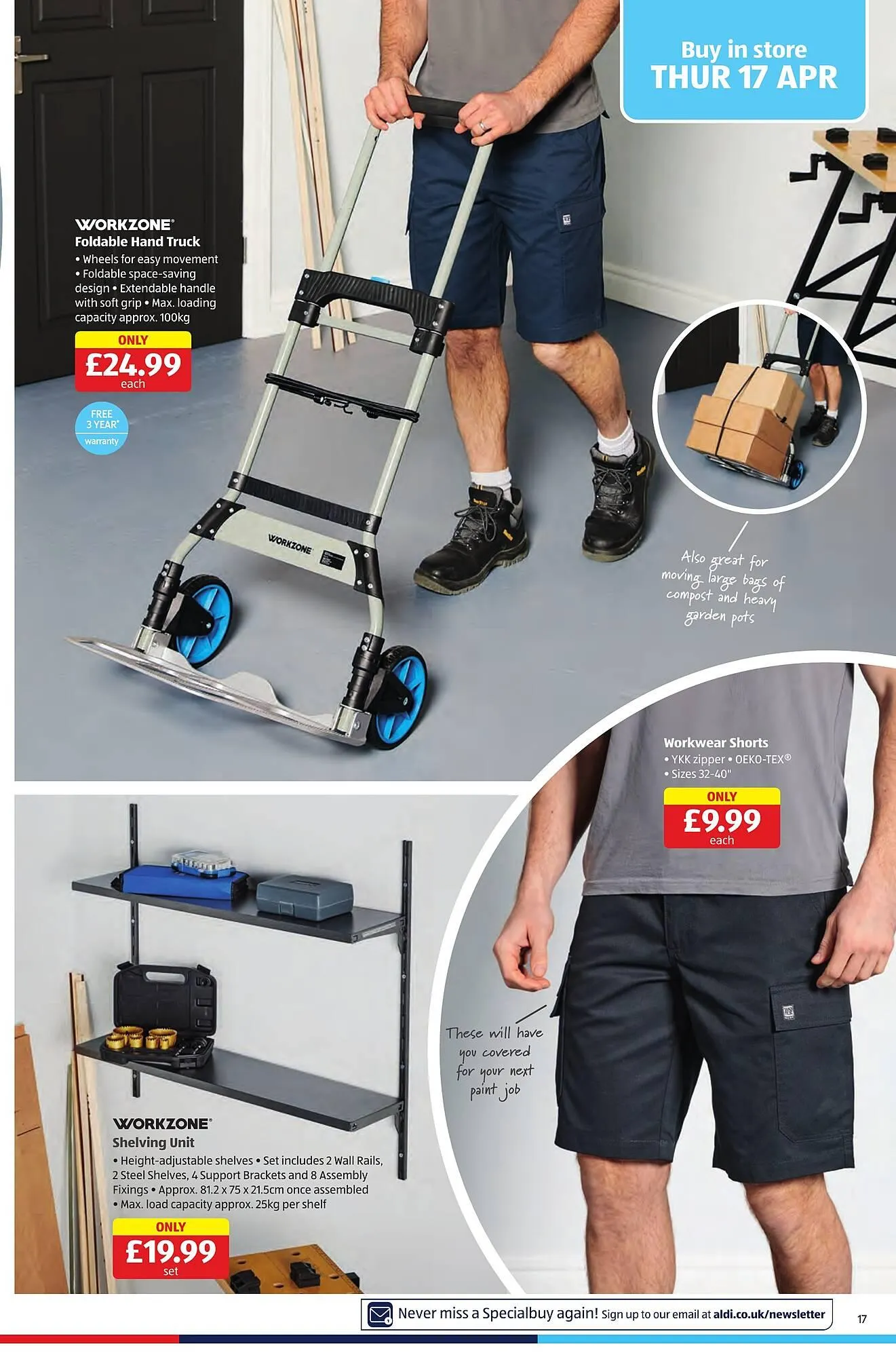 Aldi leaflet from 14 April to 17 April 2025 - Catalogue Page 17