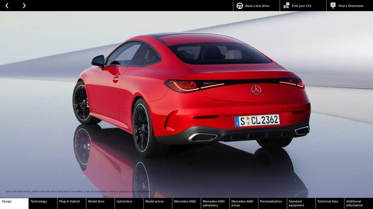 Mercedes Benz CLE Coupé from 10 August to 10 August 2025 - Catalogue Page 4