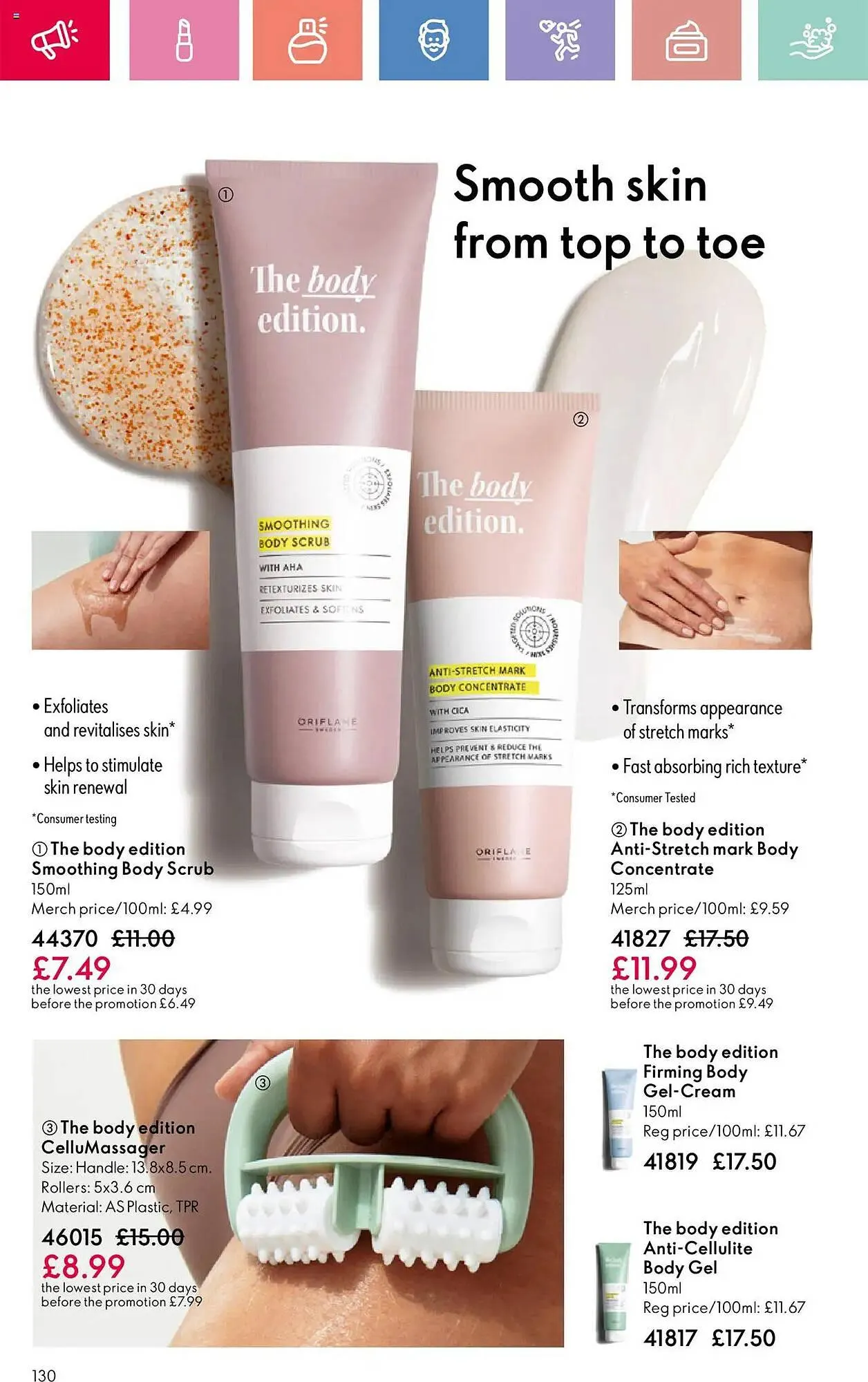 Oriflame leaflet from 31 July to 20 August 2025 - Catalogue Page 130
