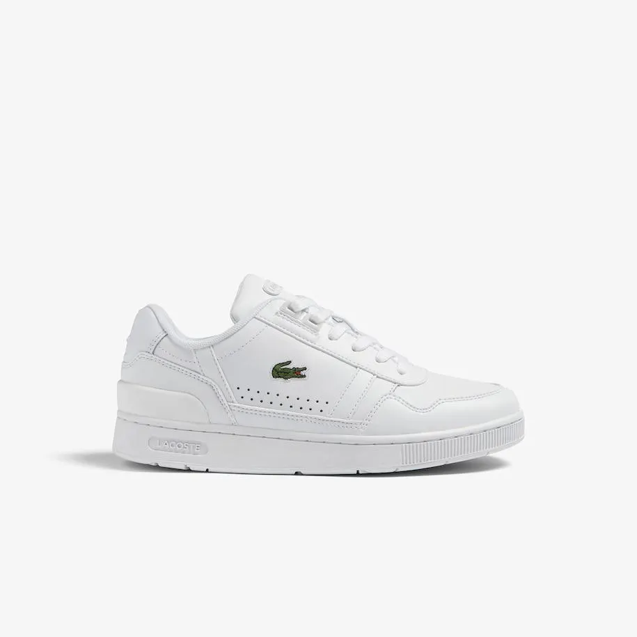 Women's Lacoste T-Clip Leather Trainers