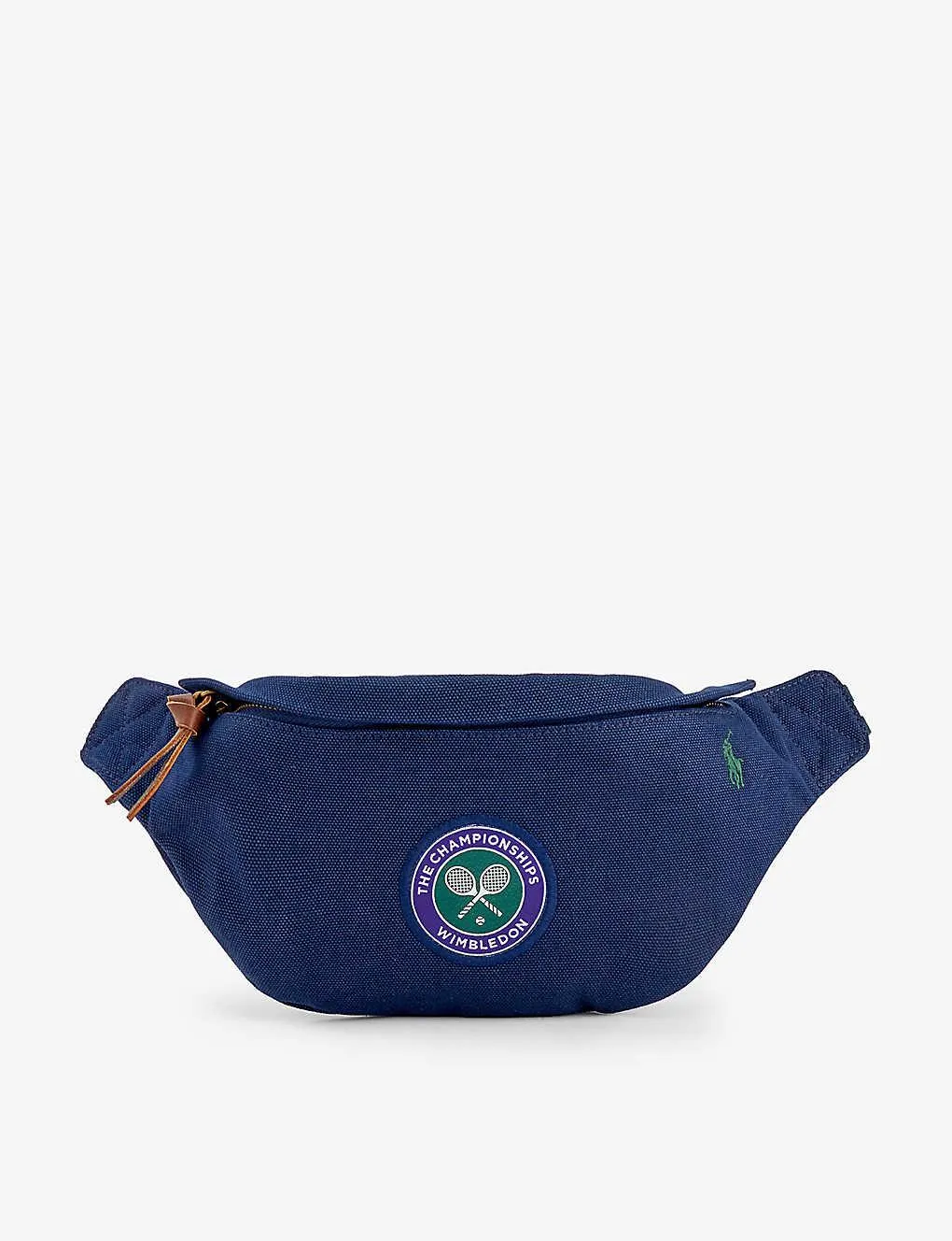Polo Ralph Lauren x Wimbledon tennis-badge cotton-canvas belt bag