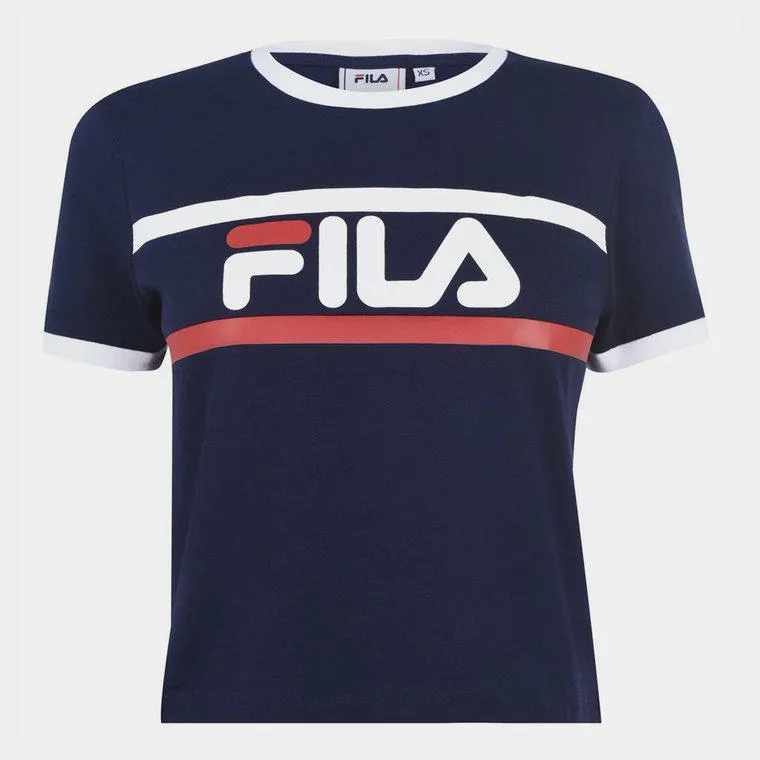Fila Ash Crop T Shirt Ladies