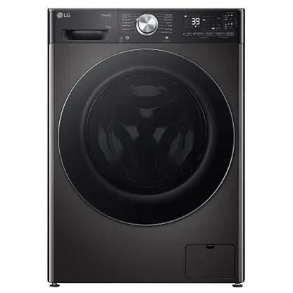 LG F4Y913BCTA1 13kg Autodose Steam Washing Machine – BLACK STEEL