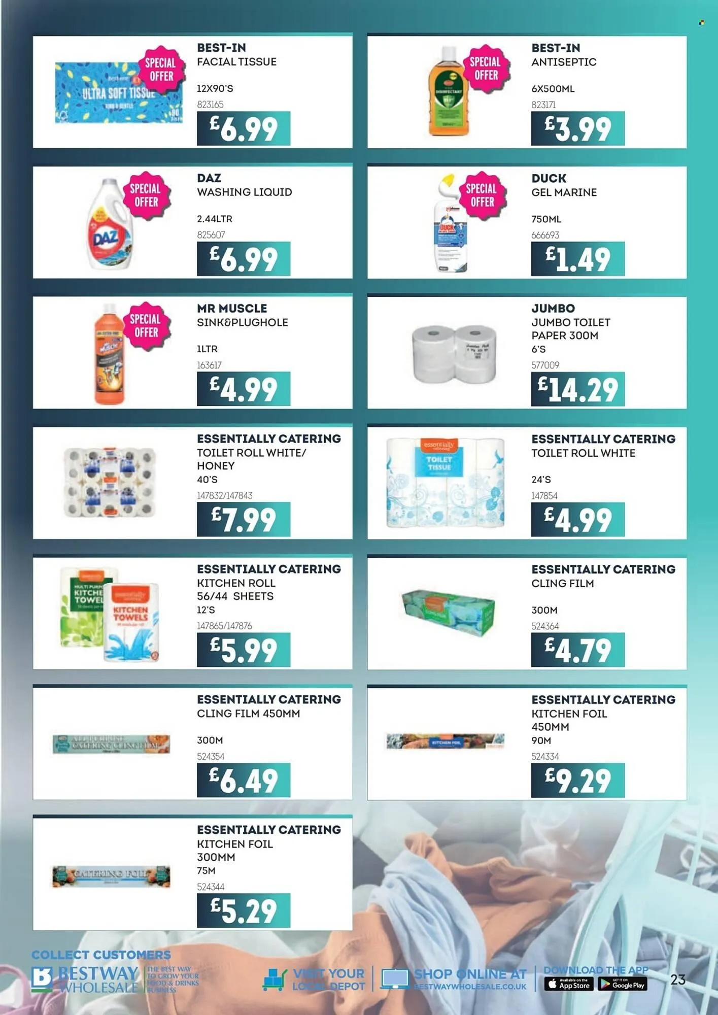 Bestway leaflet from 25 April to 22 May 2025 - Catalogue Page 23