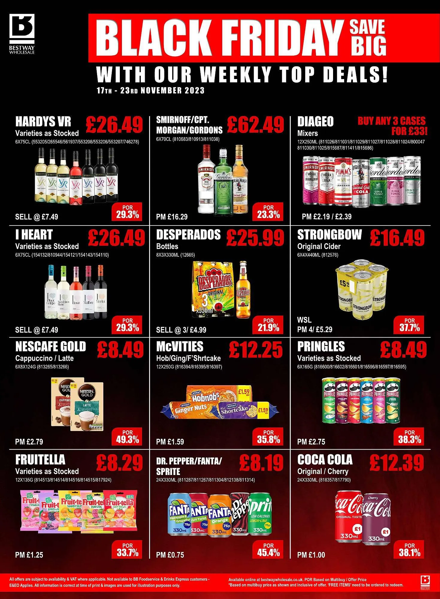 Bestway Weekly Offers from 17 November to 23 November 2023 - Catalogue Page 1