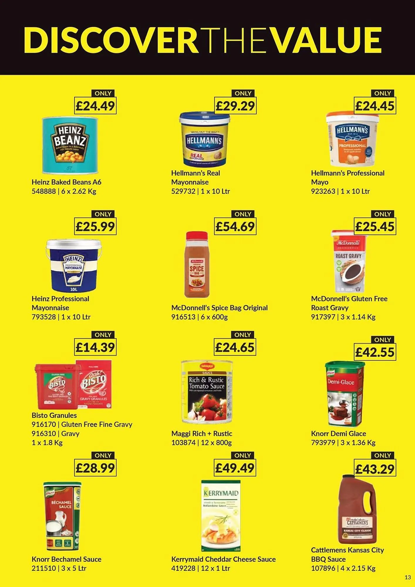 Musgrave MarketPlace leaflet from 30 June to 31 August 2025 - Catalogue Page 13