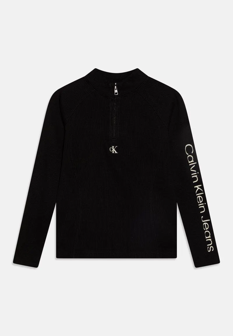HERO LOGO ZIP UP - Long sleeved top