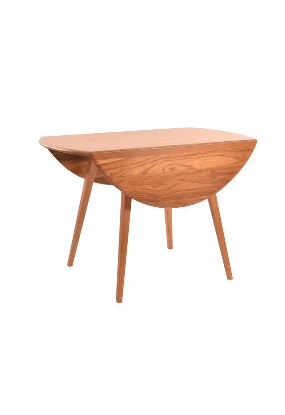 Leaf Table in Light Elm & Beech