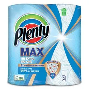 Plenty Max The Extra Big One Kitchen Towel 2 rolls