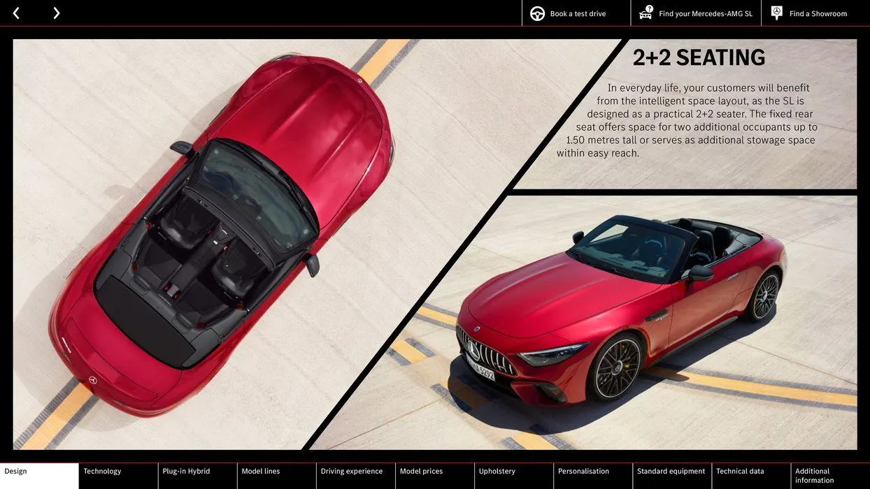 Mercedes-AMG SL from 24 August to 24 August 2025 - Catalogue Page 6