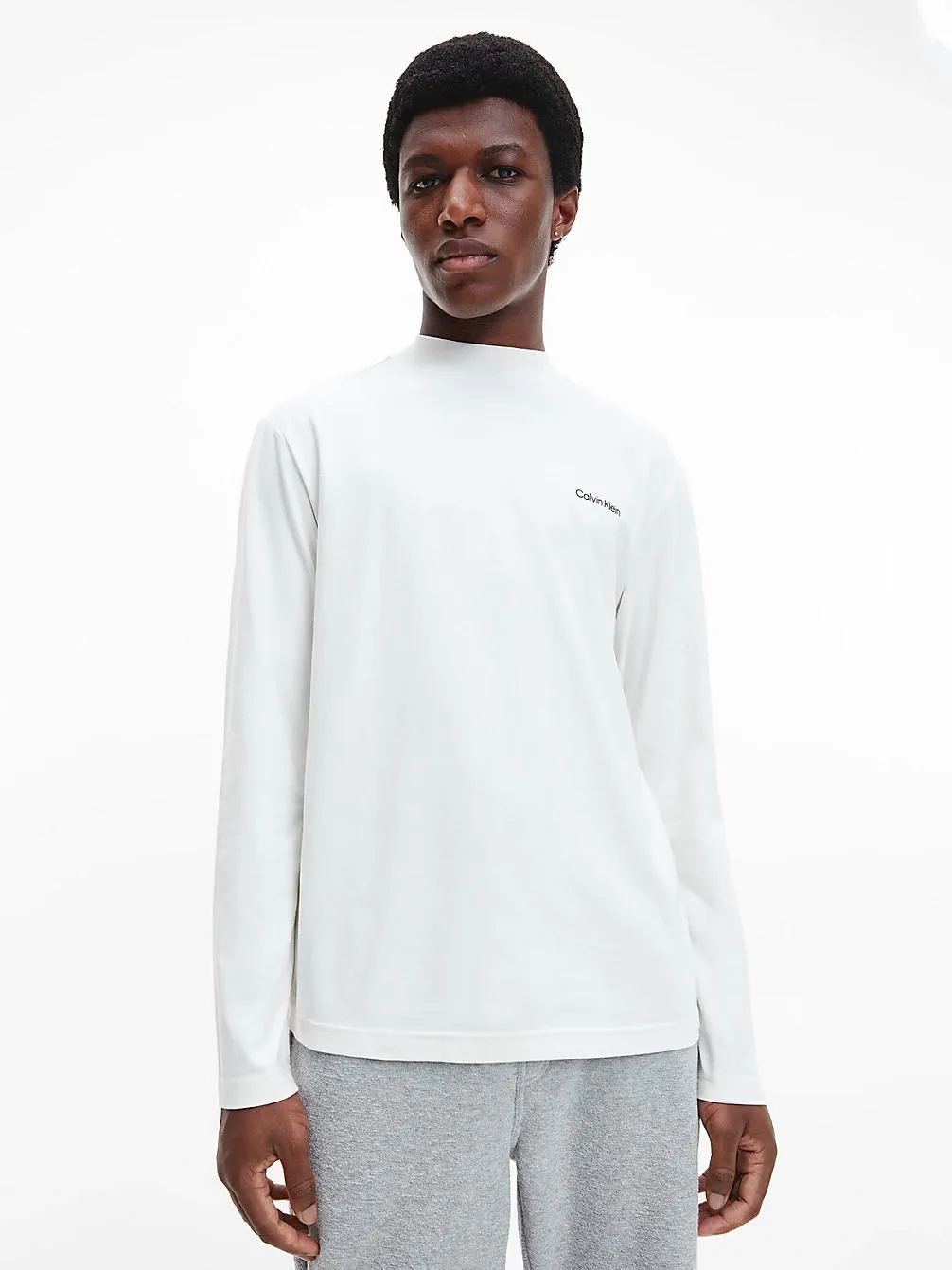 Long Sleeve Mock Neck Top