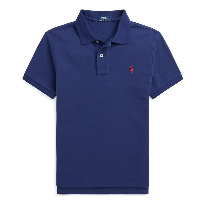 Junior Boys Custom Short Sleeve Polo Shirt
