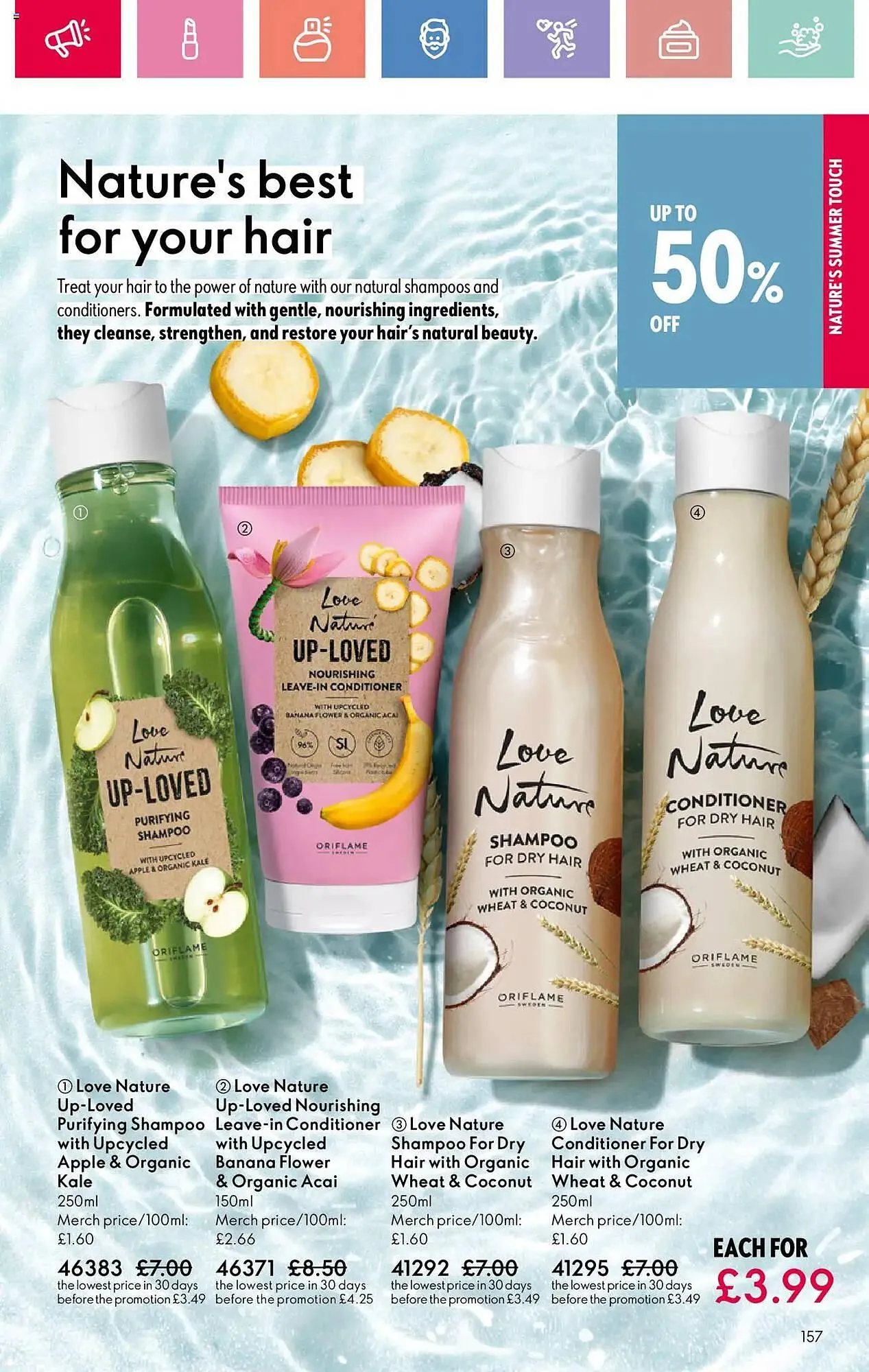 Oriflame leaflet from 19 June to 9 July 2025 - Catalogue Page 157