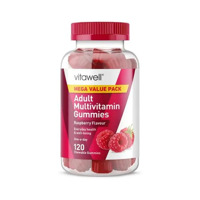 Vitawell Adult Multivitamin Gummies 120s - Raspberry