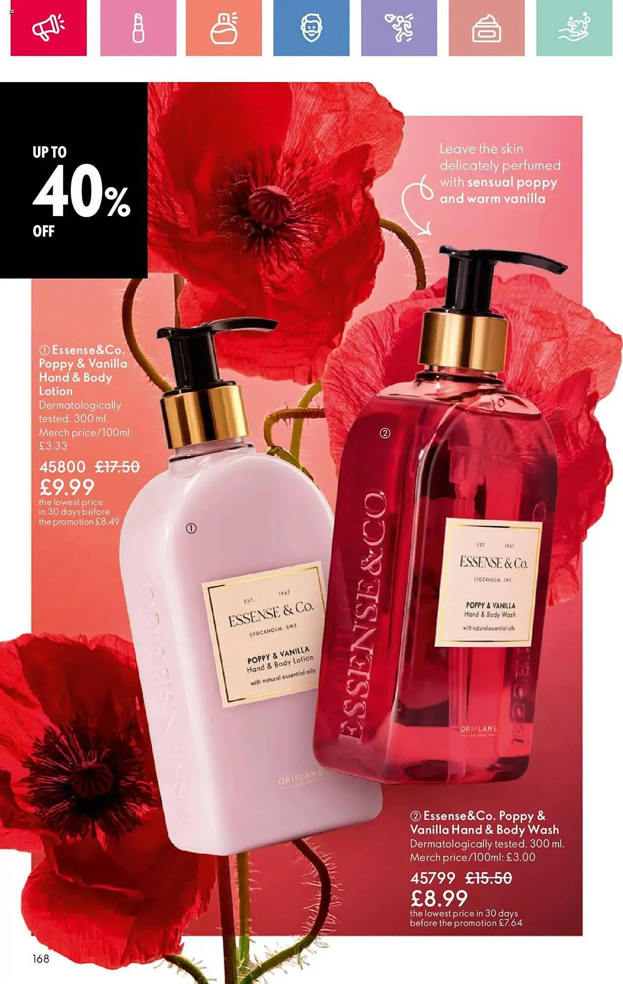 Oriflame leaflet from 13 February to 5 March 2025 - Catalogue Page 168