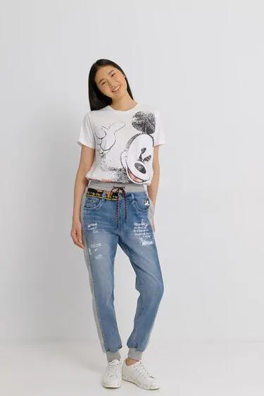 Disney’s Mickey Mouse jogger jeans