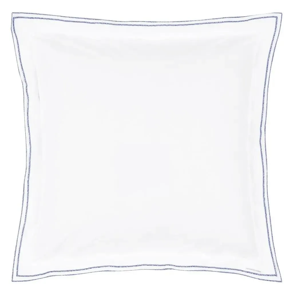 Astor Filato Cobalt Pillowcases & Flat Sheets