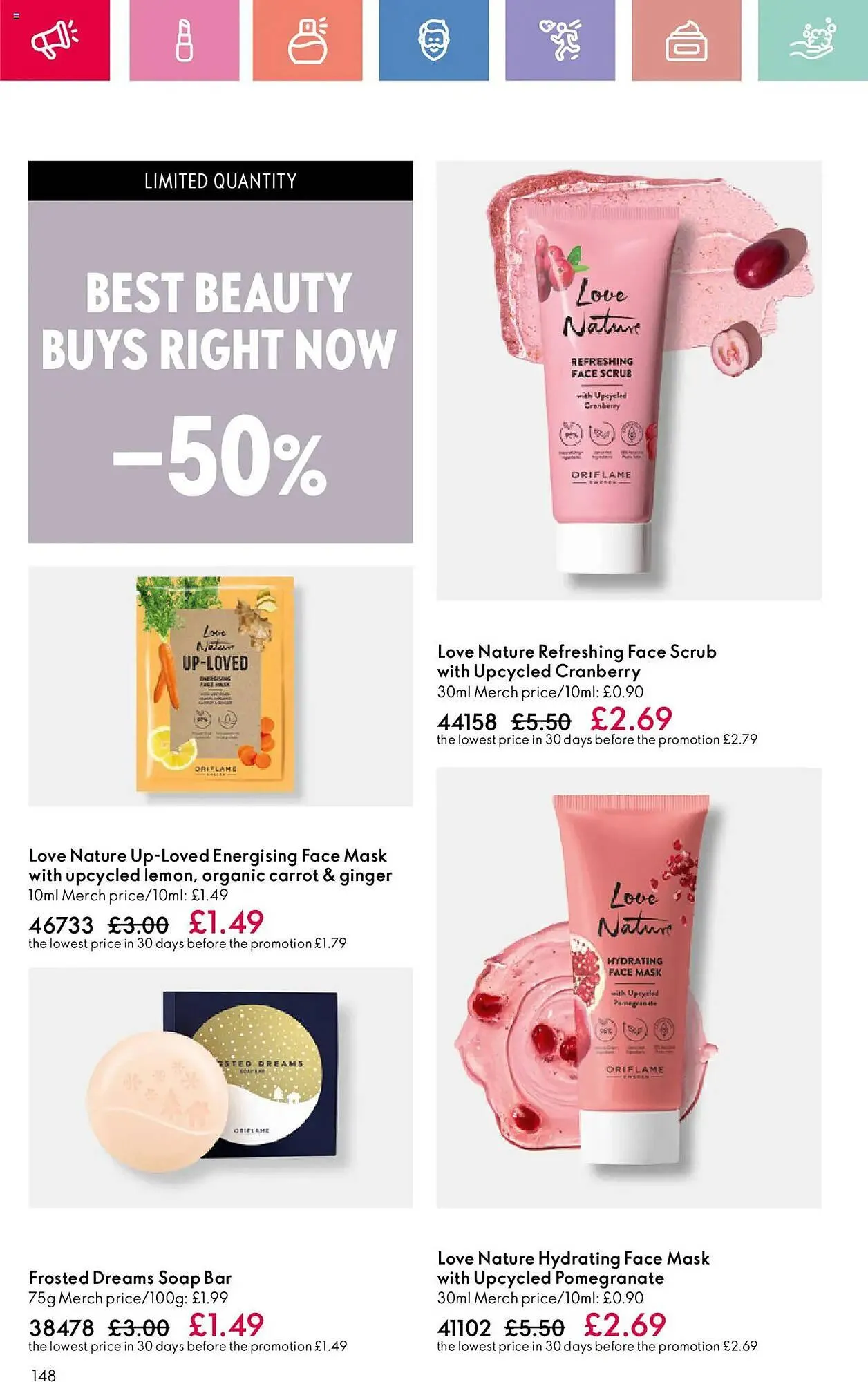 Oriflame leaflet from 10 July to 30 July 2025 - Catalogue Page 148