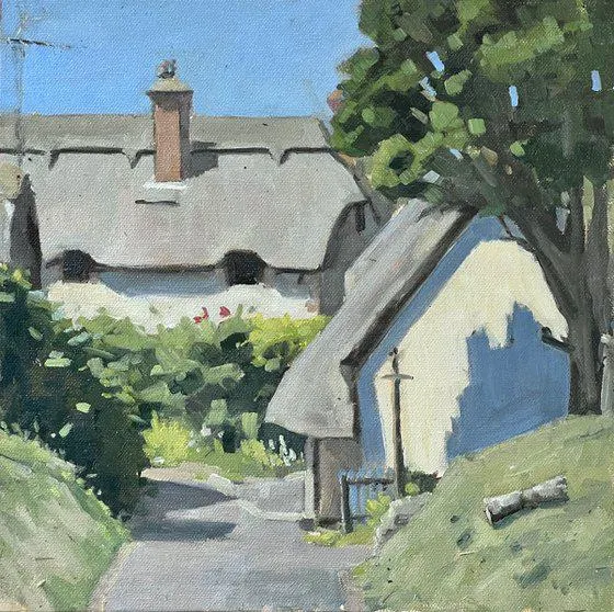 Cottages at Godshill on the Isle of Wight (2023)