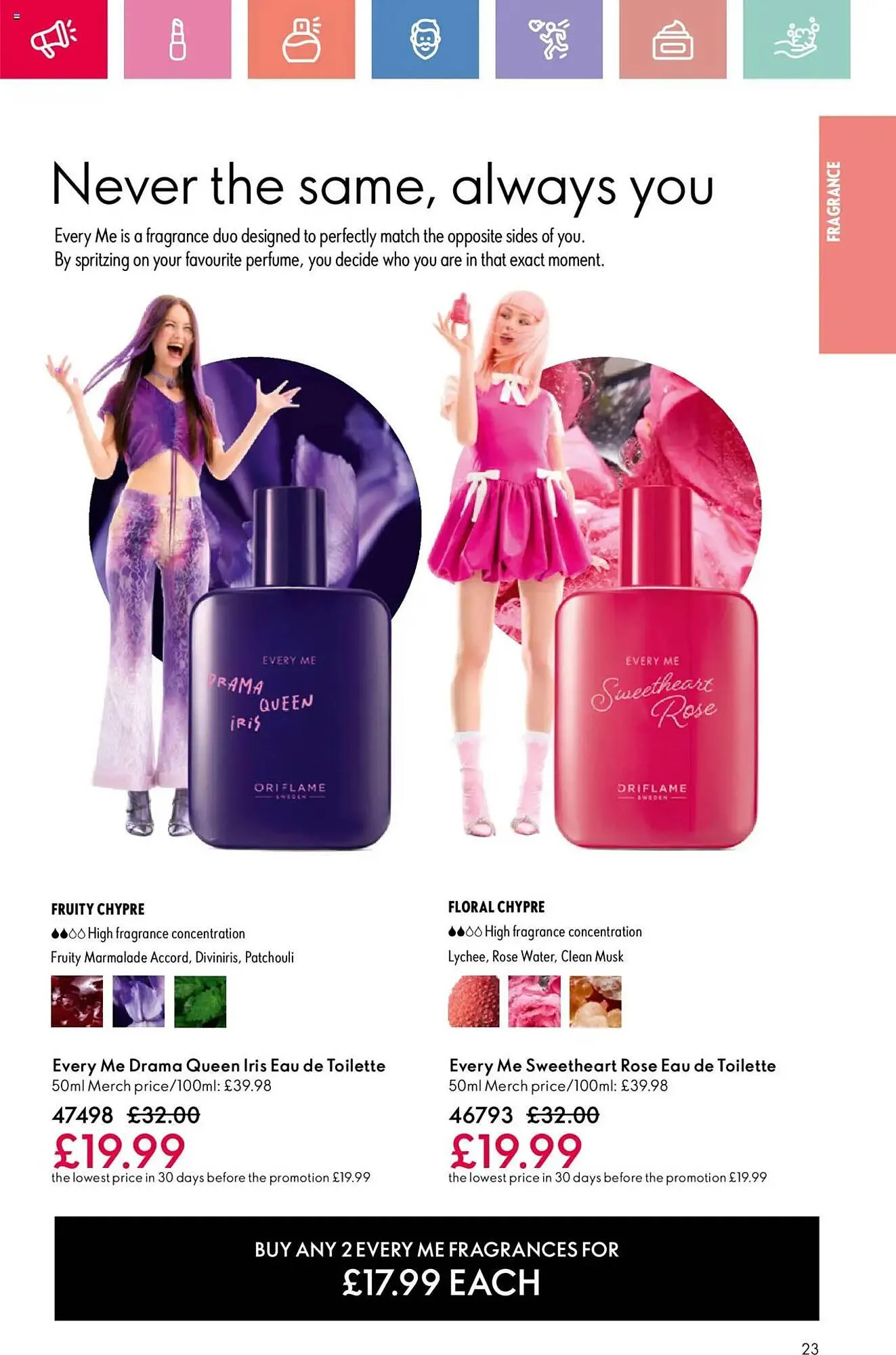 Oriflame leaflet from 29 May to 18 June 2025 - Catalogue Page 23