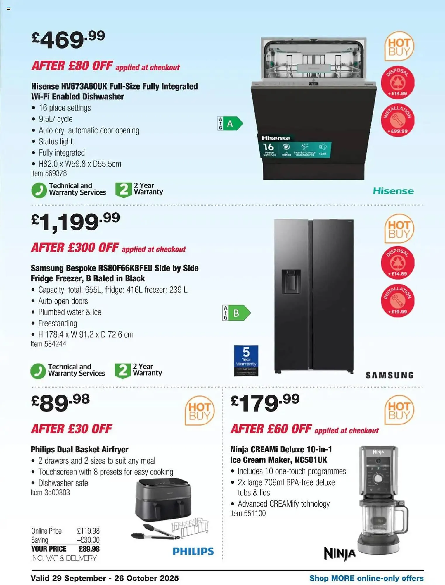 Costco leaflet from 29 September to 26 October 2025 - Catalogue Page 34