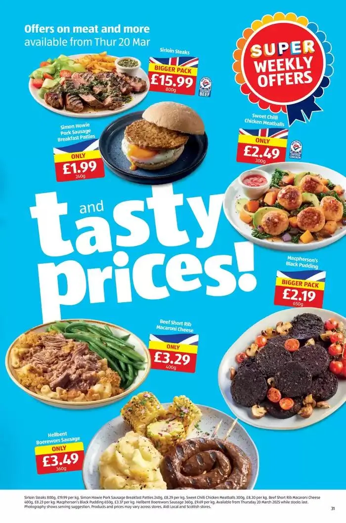 Exclusive bargains from 20 March to 23 March 2025 - Catalogue Page 31