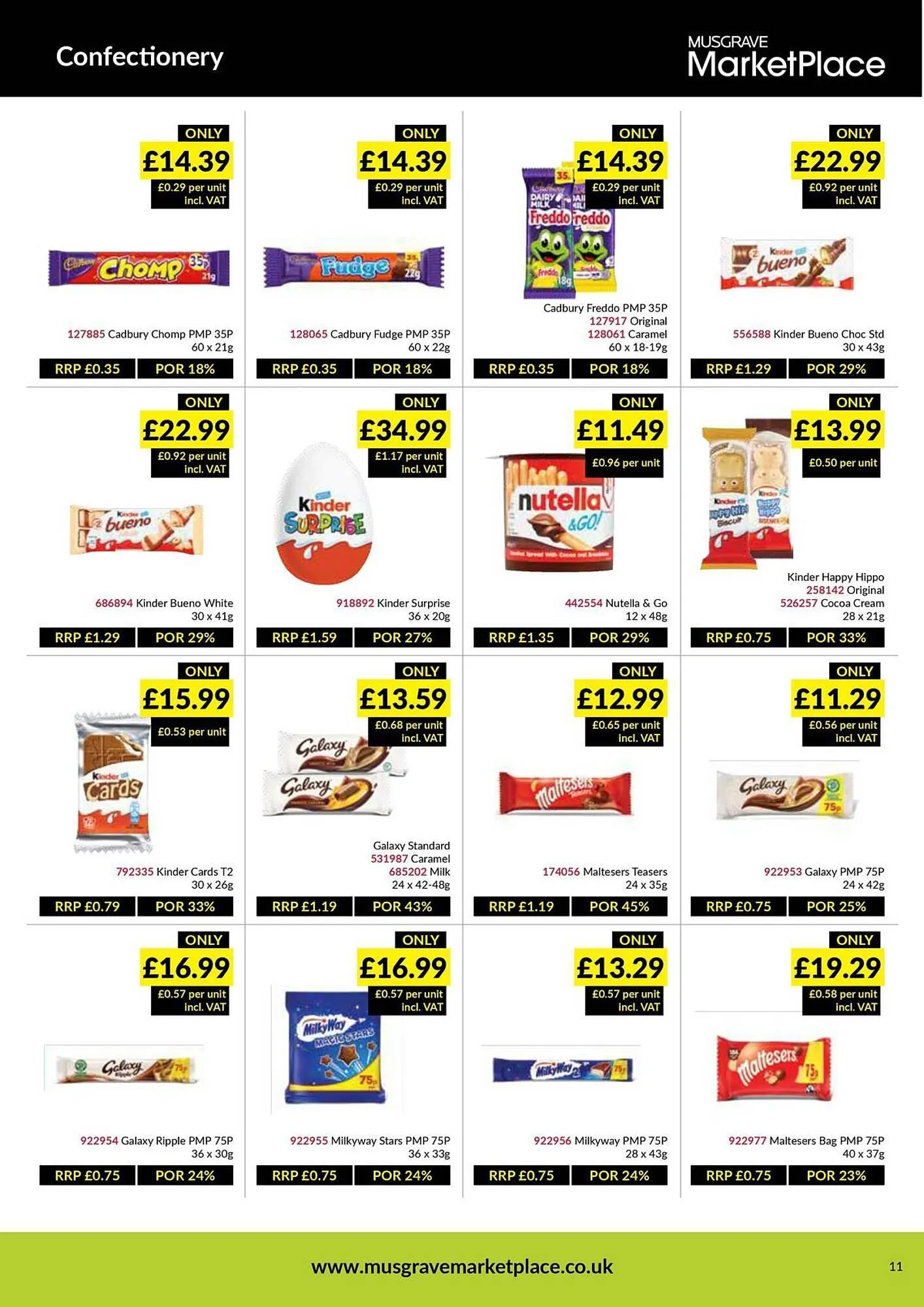 Musgrave MarketPlace leaflet from 3 June to 22 June 2025 - Catalogue Page 11