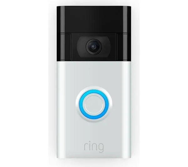 RING Video Doorbell (2nd Gen) - Satin Nickel