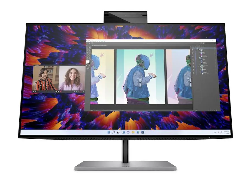 HP Z24m G3 (23.8”) QHD HDR IPS USB-C Conferencing Monitor & 5-year warranty included